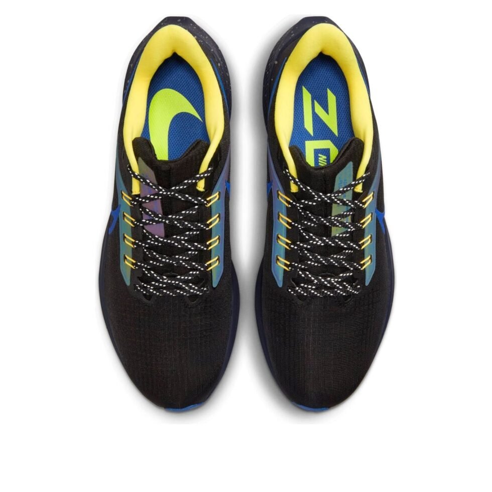 Nike Air Zoom Pegasus 39 'Black Hyper Royal Speckled' DZ4846-001 - Image 4