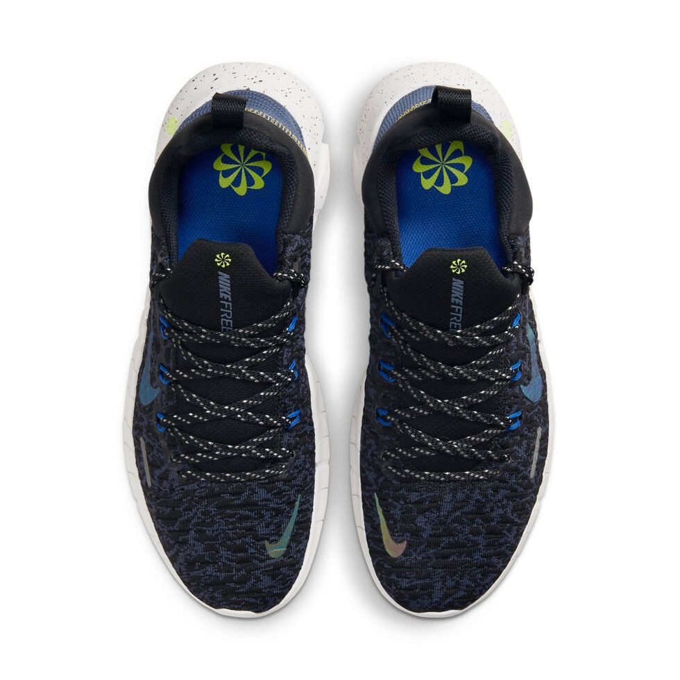 Nike Free Run 5.0 Next Nature 'Black Hyper Royal' DZ4848-001 - Image 4