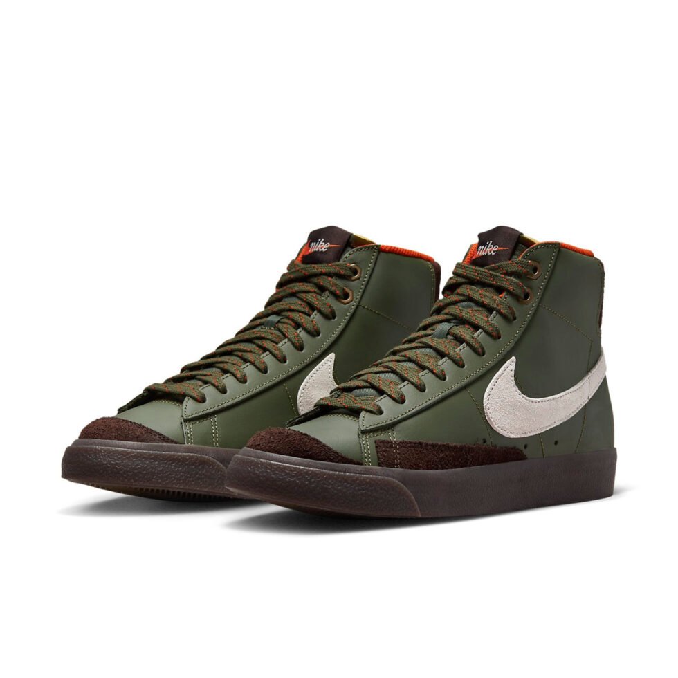 Nike Blazer Mid '77 Vintage 'Army Olive' DZ5176-300 - Image 3