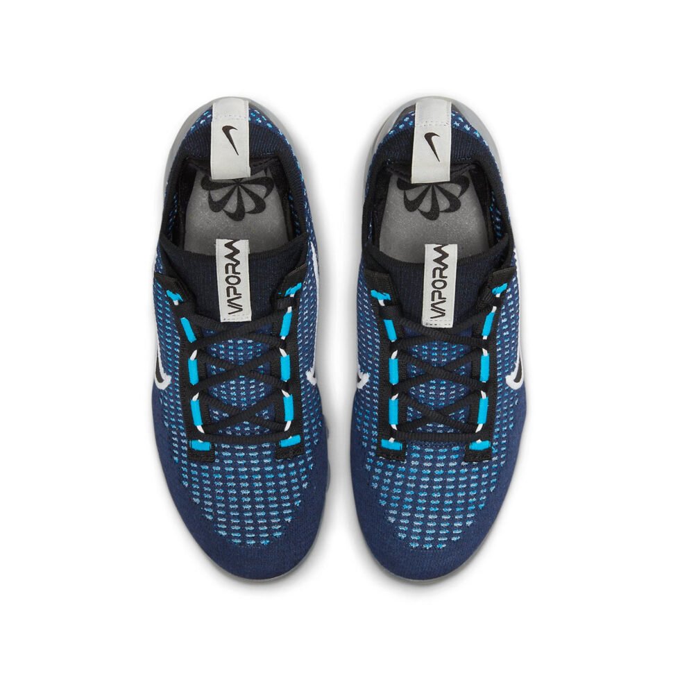 (GS) Nike Air VaporMax 2021 Flyknit 'Navy Photo Blue' DZ5314-400 - Image 4