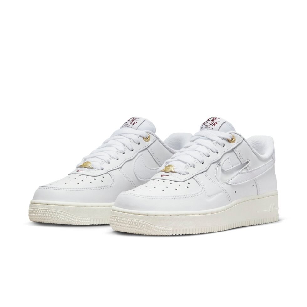 (WMNS) Nike Air Force 1 '07 Premium 'History of Logos' DZ5616-100 - Image 3