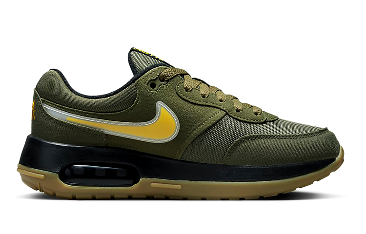 (GS) Nike Air Max Motif Next Nature 'Medium Olive University Gold' DZ5639-200 - Image 2