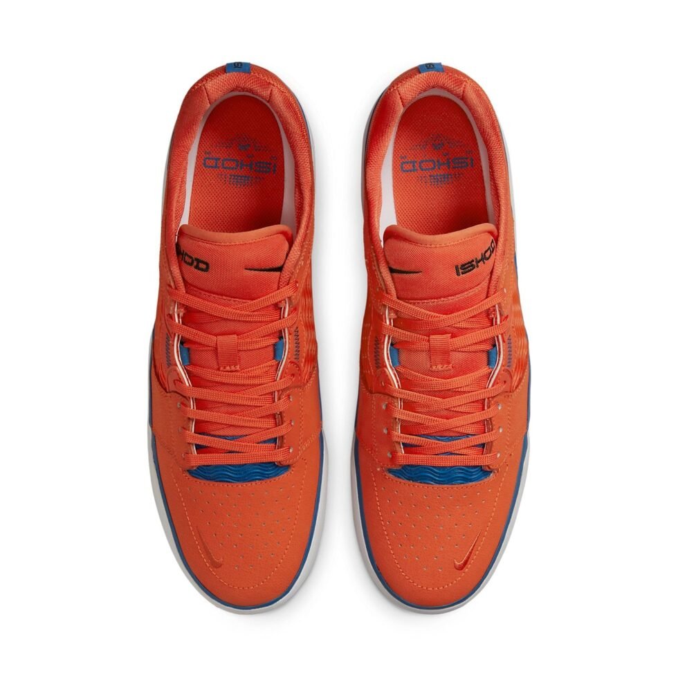 Nike Ishod Wair Premium SB 'Orange Blue Jay' DZ5648-800 - Image 4