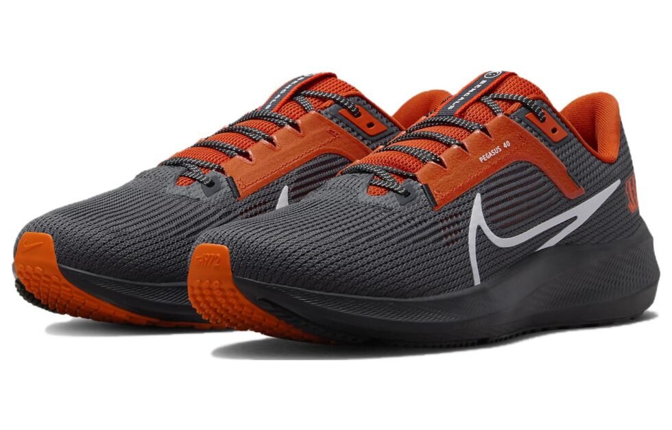 Nike x NFL Air Zoom Pegasus 40 'Cincinnati Bengals' DZ5942-001 - Image 3