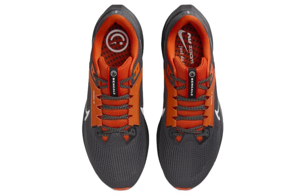 Nike x NFL Air Zoom Pegasus 40 'Cincinnati Bengals' DZ5942-001 - Image 4