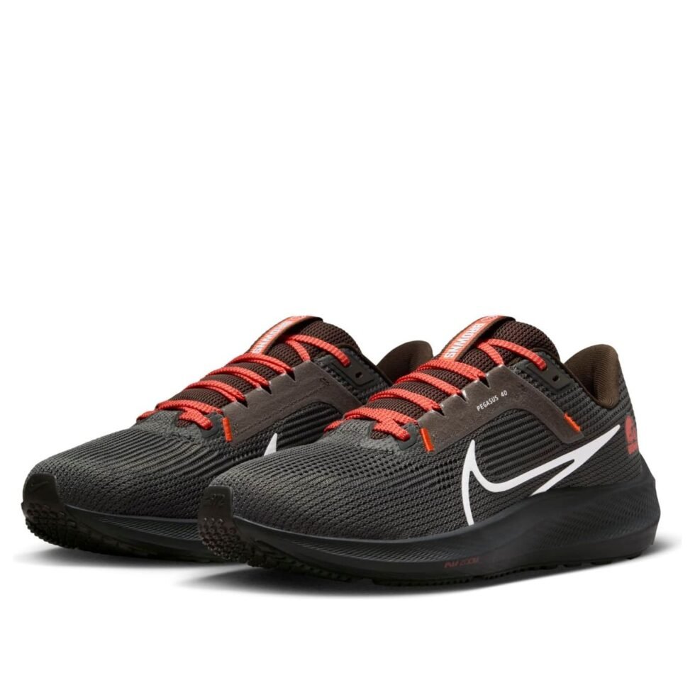Nike x NFL Air Zoom Pegasus 40 'Cleveland Browns' DZ5950-001 - Image 3