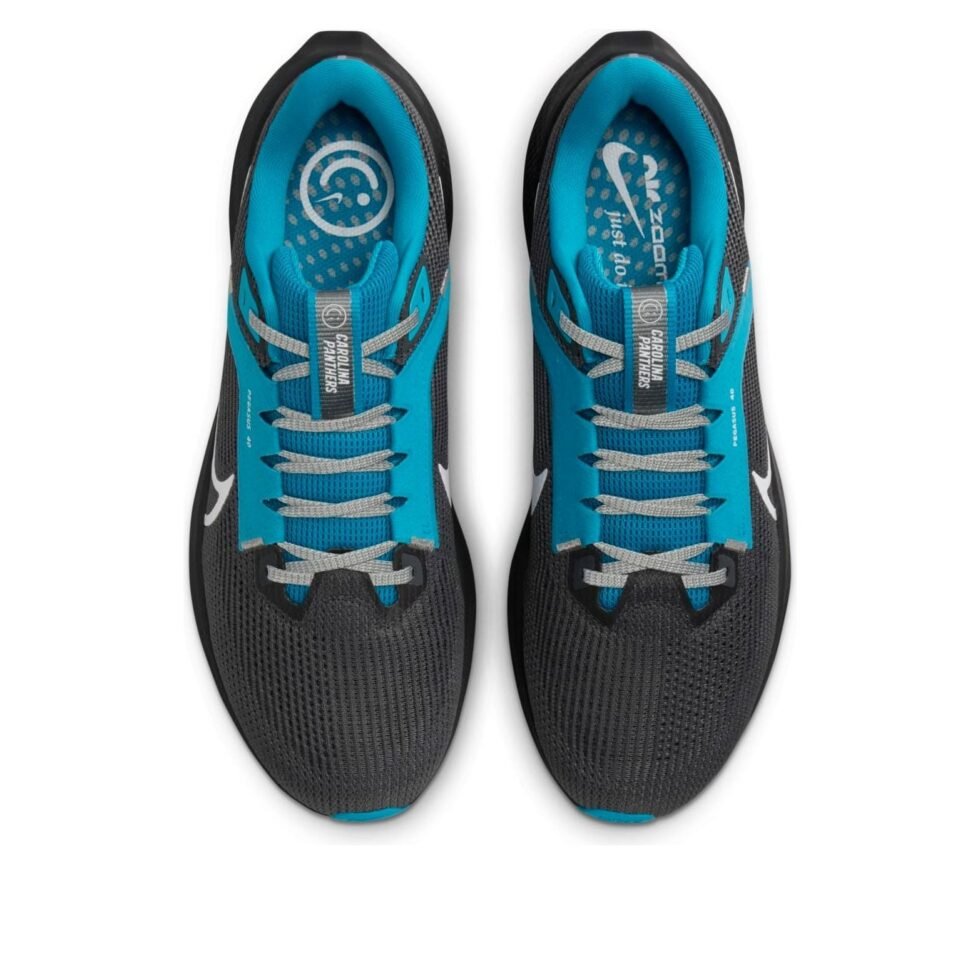Nike x NFL Air Zoom Pegasus 40 'Carolina Panthers' DZ6010-001 - Image 4