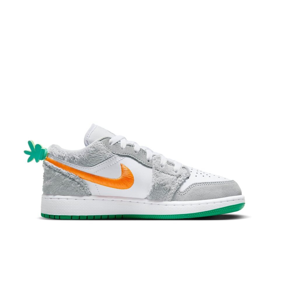 (GS) Air Jordan 1 Low 'Rabbit' DZ6333-083 - Image 2