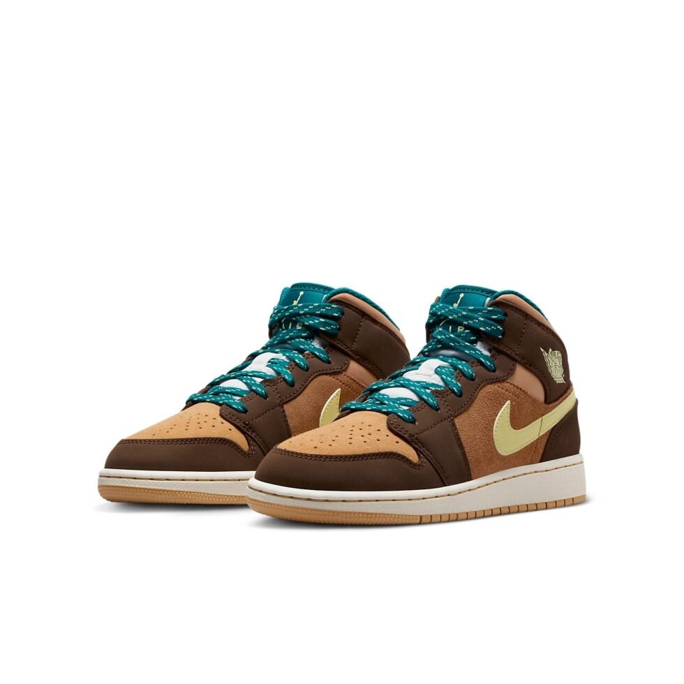 (GS) Air Jordan 1 Mid 'Cacao Wow' DZ6335-200 - Image 3