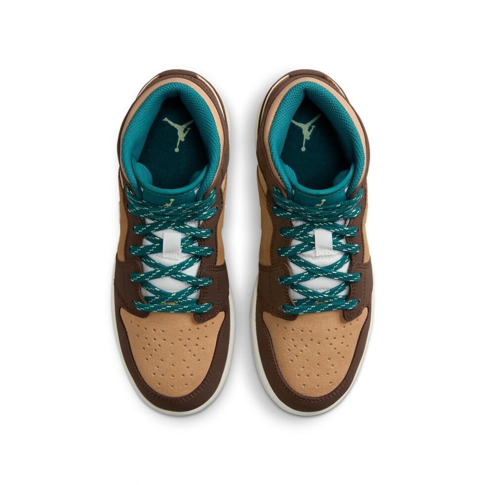 (GS) Air Jordan 1 Mid 'Cacao Wow' DZ6335-200 - Image 4