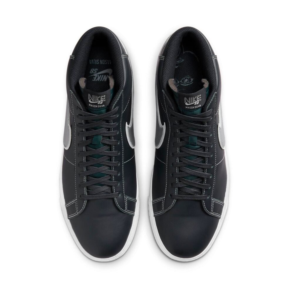 Nike SB Zoom Blazer Mid 'Mason Silva - Dark Obsidian' DZ7260-400 - Image 4