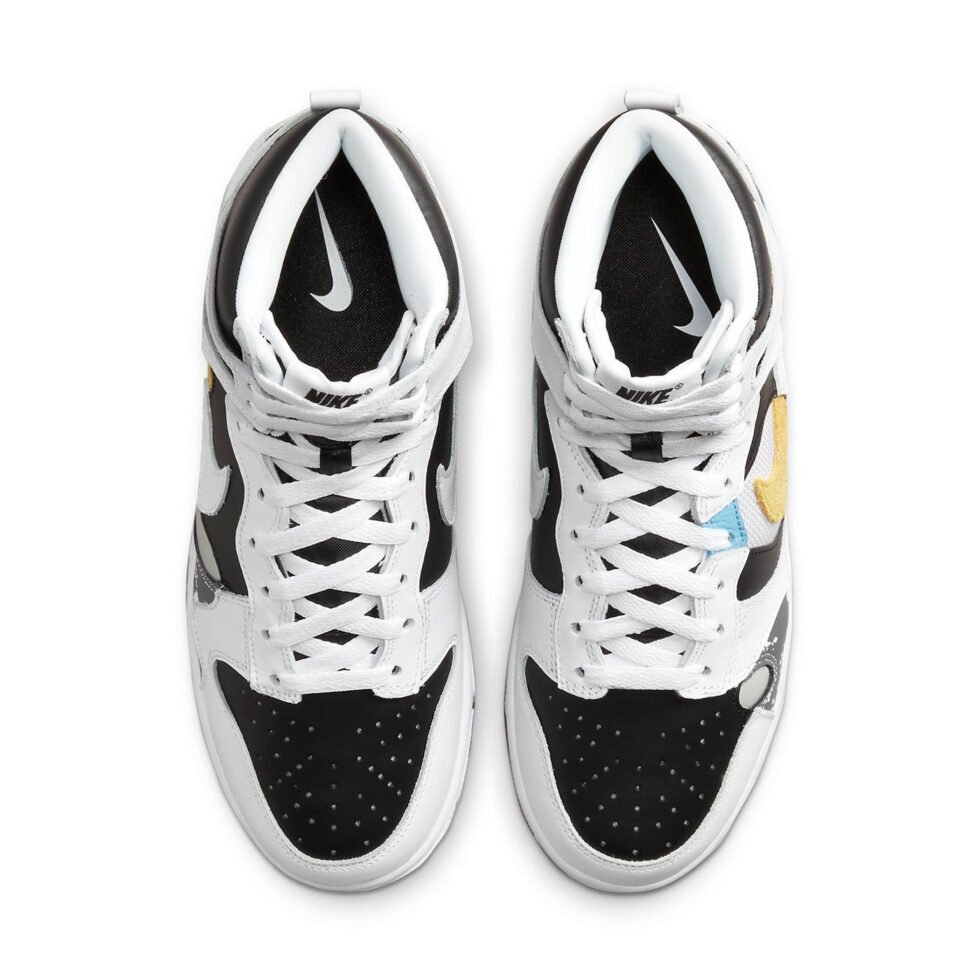 (WMNS) Nike Dunk High LX 'See Through - Reverse Panda' DZ7327-001 - Image 4