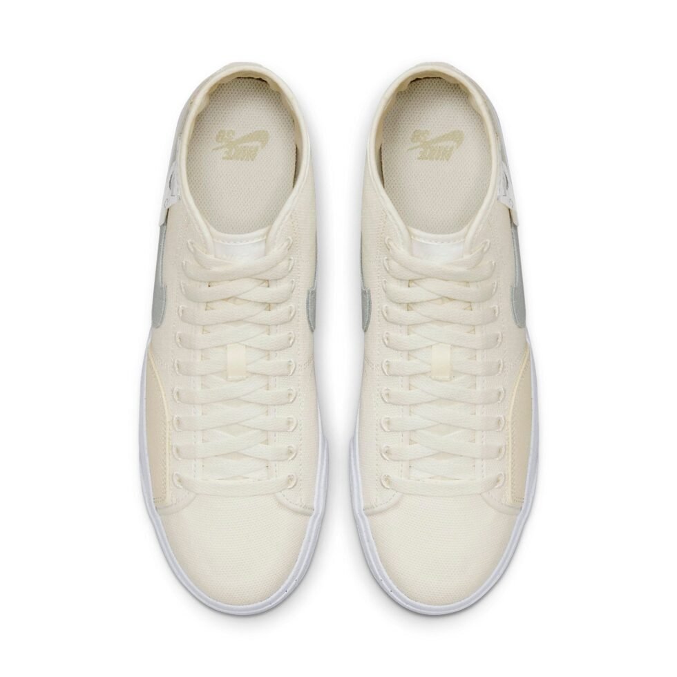 Nike Blazer Court Mid Premium SB 'Warning Label' DZ7635-110 - Image 4