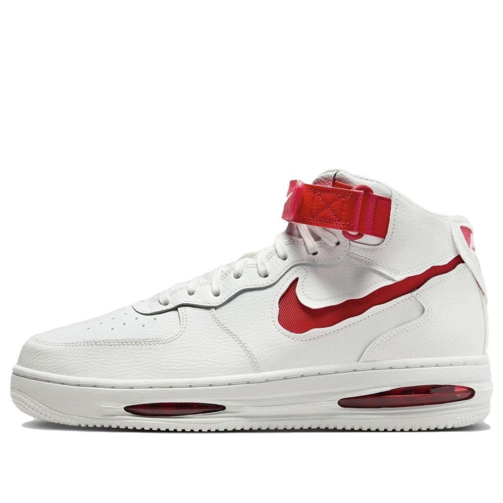 Nike Air Force 1 Mid Evo 'White University Red' FB1374-102 - Image 2