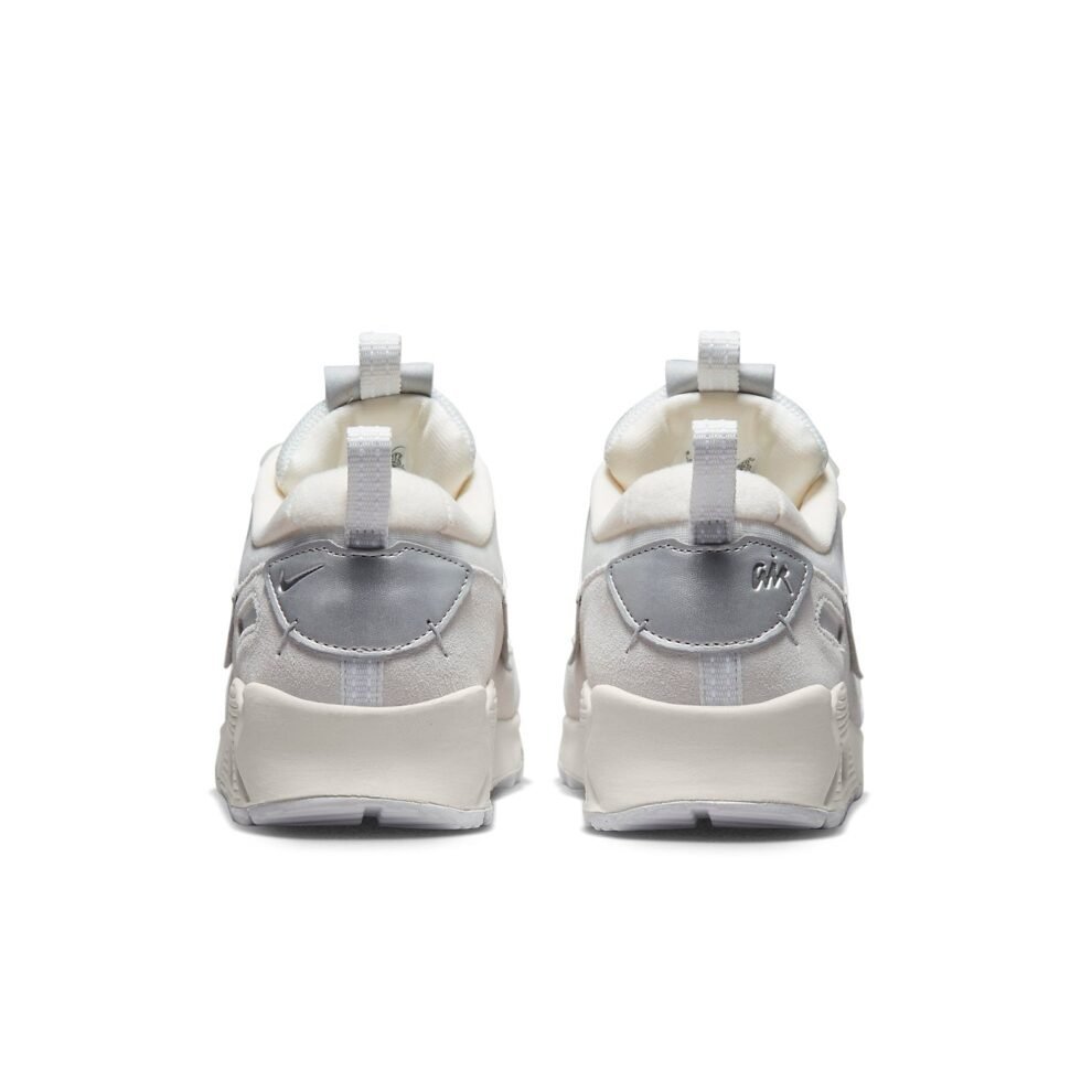 (WMNS) Nike Air Max 90 Futura 'White Metallic Silver' FB1877-110 - Image 5