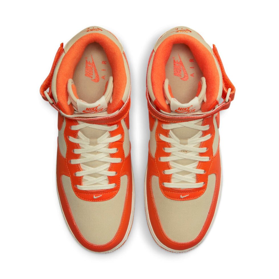 Nike Air Force 1 Mid 'Safety Orange' FB2036-700 - Image 4