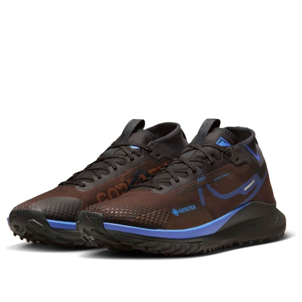 Nike React Pegasus Trail 4 GTX 'Velvet Brown Blue' FB2193-200 - Image 3