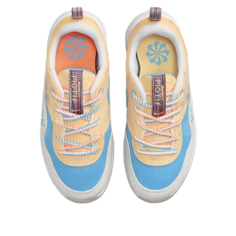 (PS) Nike Air Max Motif SE 'Sail Blue Lighting' FB2341-800 - Image 4