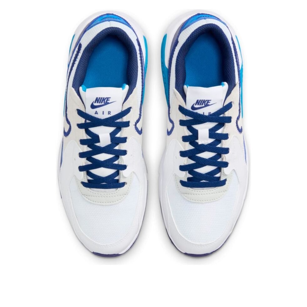 (GS) Nike Air Max Excee 'White Deep Royal Blue' FB3058-100 - Image 4