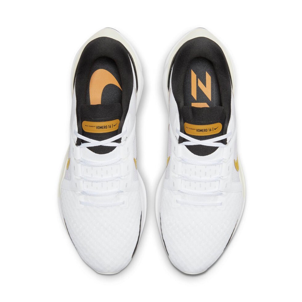 Nike Air Zoom Vomero 16 'White Black Gold' FB7157-171 - Image 4