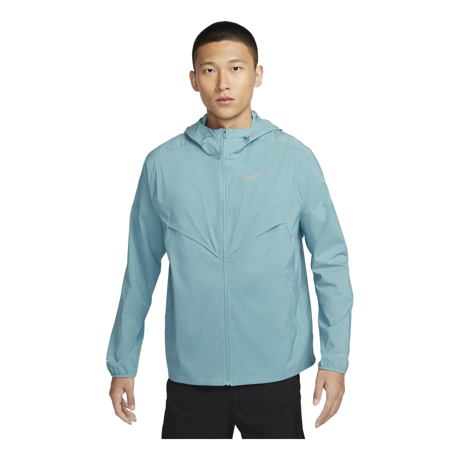 Nike Windrunner Repel Running Jacket Asia Sizing 'Denim Blue' FB7541-464
