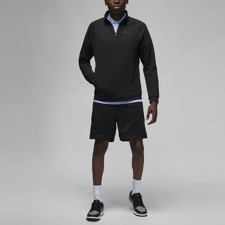 Air Jordan Sport Golf Half-Zip Top 'Black' FB7562-010 - Image 3