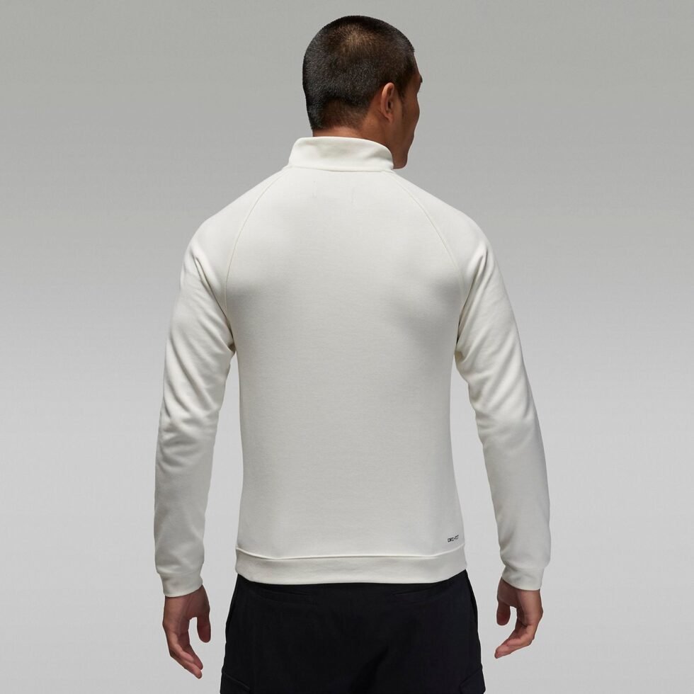 Air Jordan Sport Golf Half-Zip Top 'White' FB7564-133 - Image 2