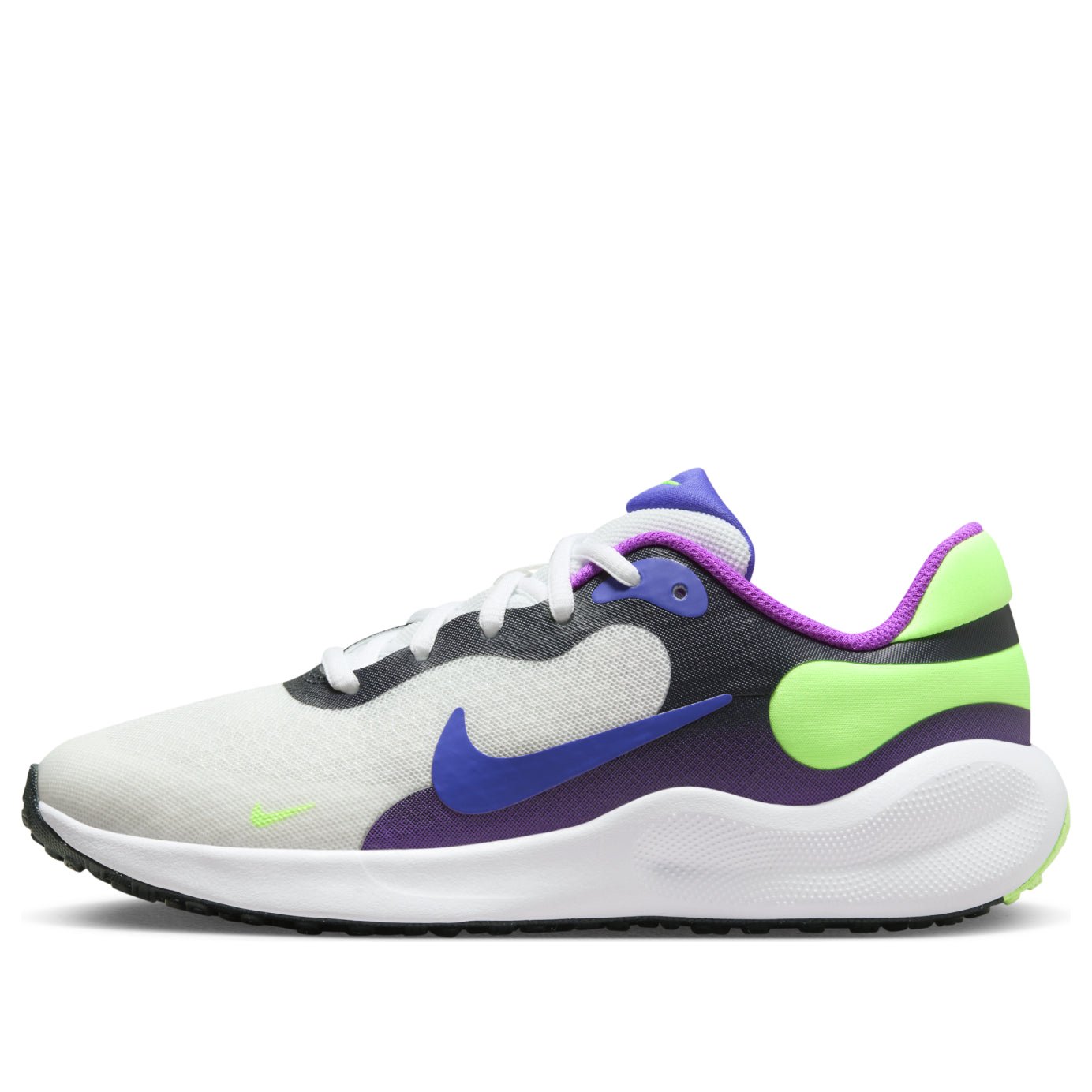 (GS) Nike Revolution 7 Shoes 'White Fuchsia Dream Green' FB7689-100