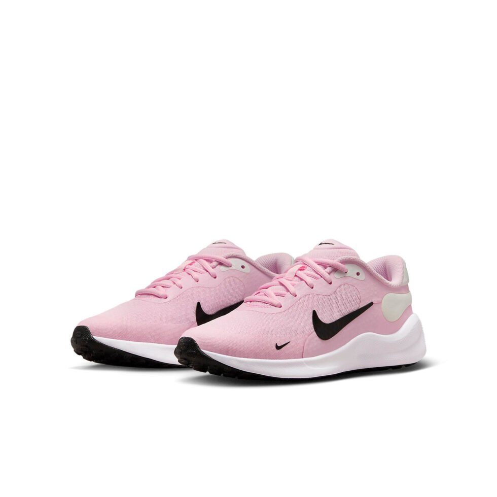 (GS) Nike Revolution 7 'Pink Foam Black' FB7689-600 - Image 3