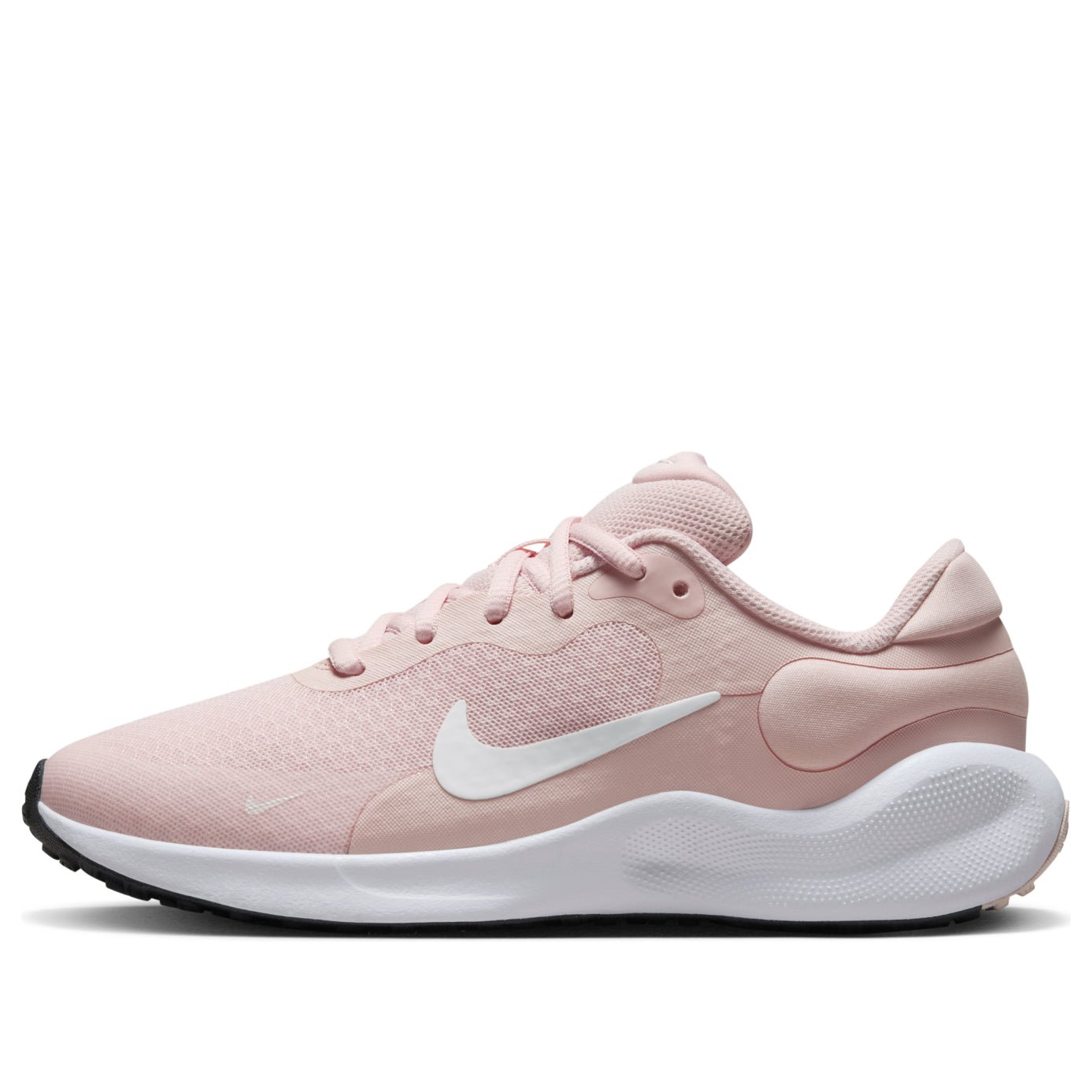 (GS) Nike Revolution 7 'Echo Pink White Black Summit White' FB7689-602