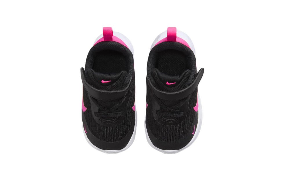 (TD) Nike Revolution 7 'Black Hyper Pink' FB7691-002 - Image 4
