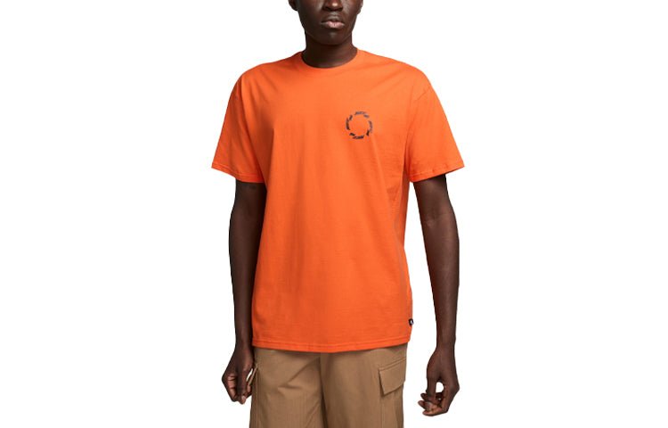 Nike SB Wheel T-Shirt 'Orange' FB8143-819 - Image 2