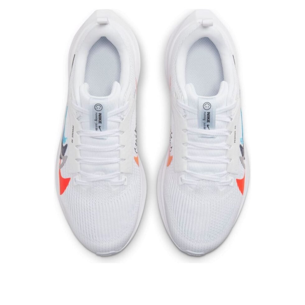 (GS) Nike Air Zoom Pegasus 40 Premium 'Quadruple Swoosh Multi-color' FB8866-100 - Image 4
