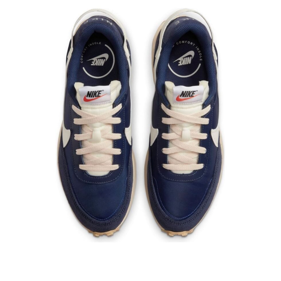 Nike Waffle Debut 'Midnight Navy Sail' FB8944-410 - Image 4