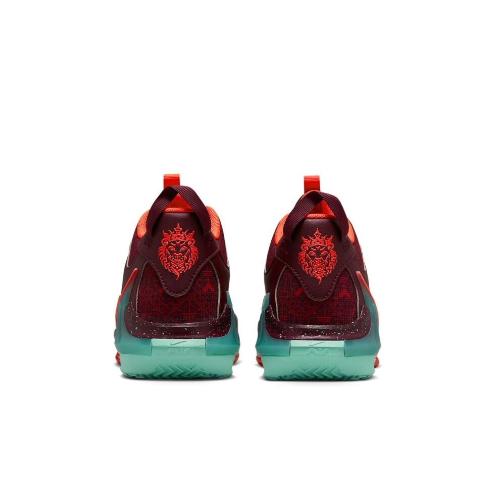 (GS) Nike LeBron Witness 7 SE 'Team Red Jade' FB8976-600 - Image 4