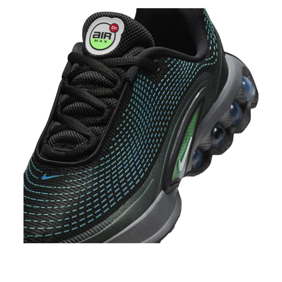 (GS) Nike Air Max Dn 'Black Hyper Cobalt Rage Green' FB8987-010 - Image 5
