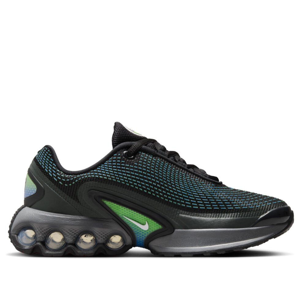 (GS) Nike Air Max Dn 'Black Hyper Cobalt Rage Green' FB8987-010 - Image 6