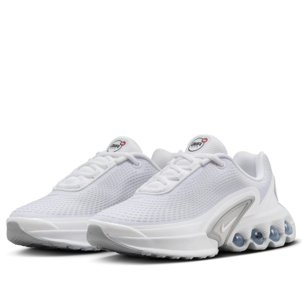 (GS) Nike Air Max DN 'White Metallic Silver' FB8987-100 - Image 4
