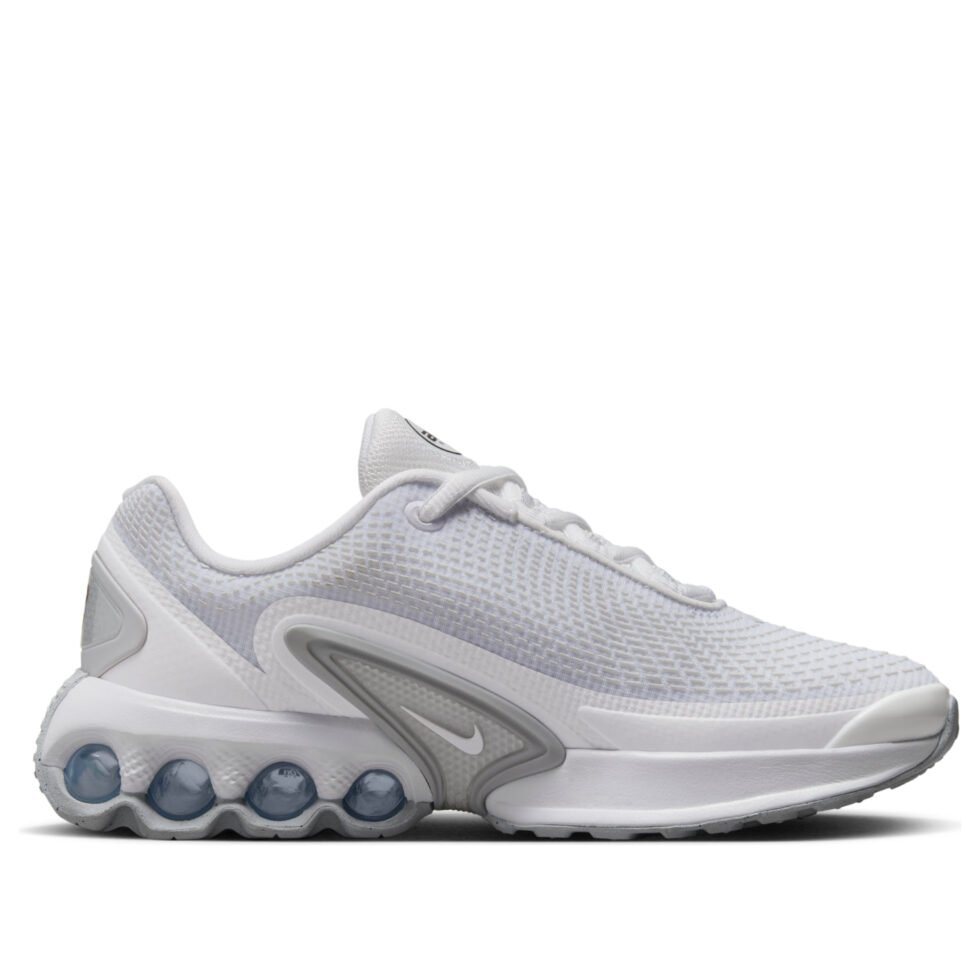 (GS) Nike Air Max DN 'White Metallic Silver' FB8987-100 - Image 6
