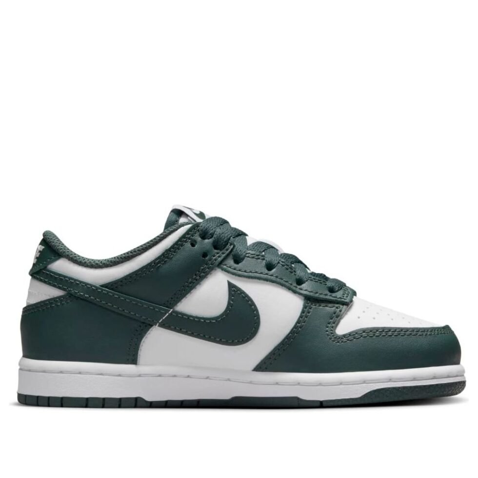 (PS) Nike Dunk Low 'White Vintage Green' FB9108-120 - Image 2