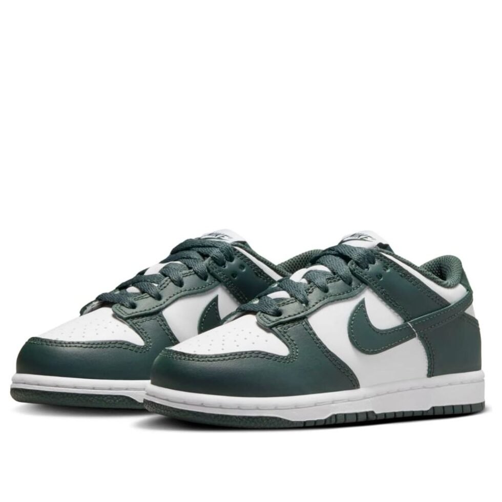 (PS) Nike Dunk Low 'White Vintage Green' FB9108-120 - Image 3
