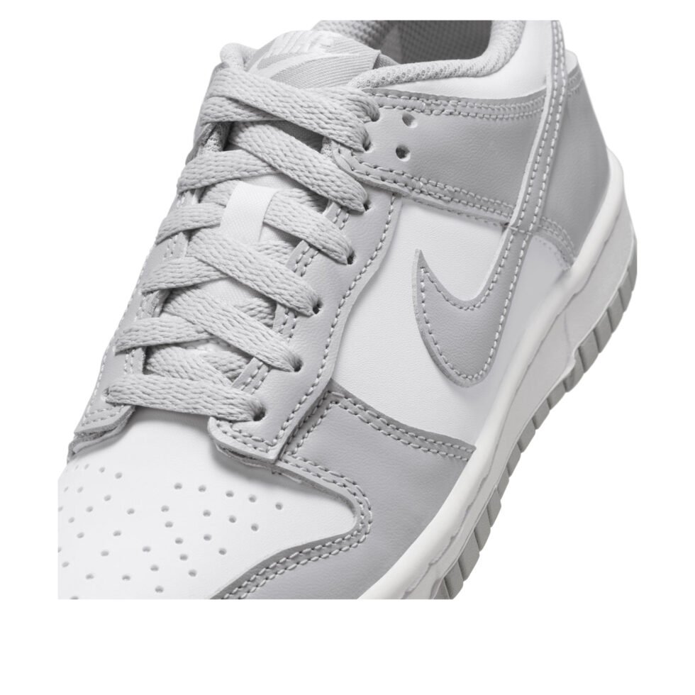 (GS) Nike Dunk Low 'White Light Smoke Grey' FB9109-123 - Image 5