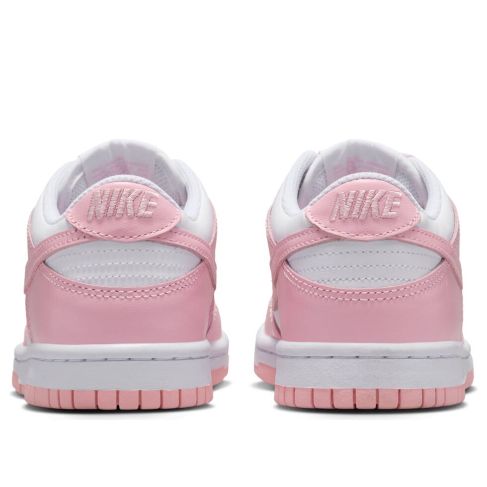 (GS) Nike Dunk Low 'White Medium Soft Pink' FB9109-125 - Image 3