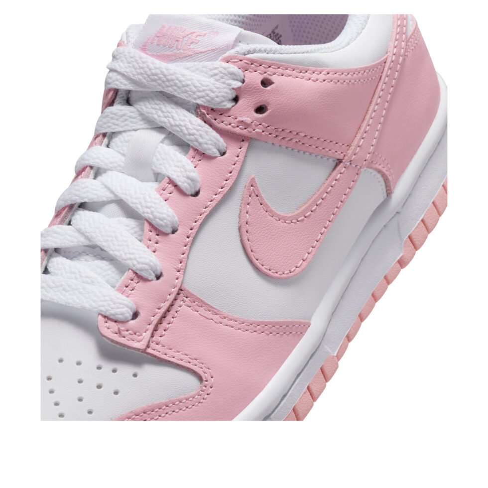 (GS) Nike Dunk Low 'White Medium Soft Pink' FB9109-125 - Image 5
