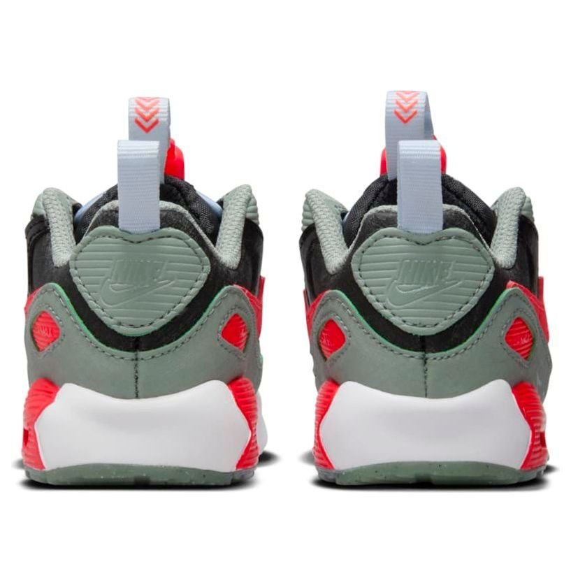 (TD) Nike Air Max 90 Toggle SE 'Black Green Bright Crimson' FB9116-001 - Image 5