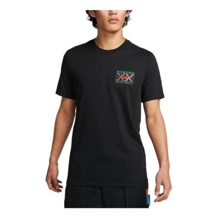 Nike Lebron James DRY-FIT T-shirt 'Black' FD0073-010