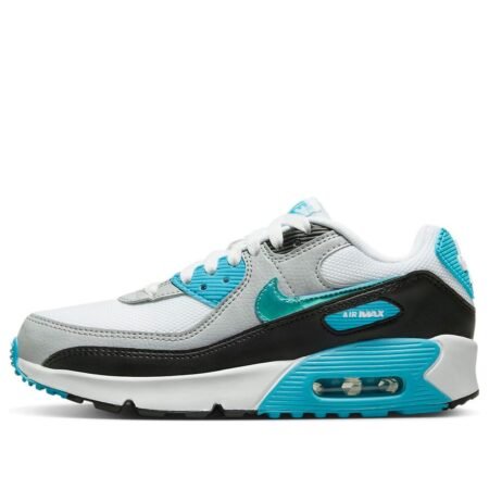 (GS) Nike Air Max 90 'Blue Lightning Metallic' FD0678-100