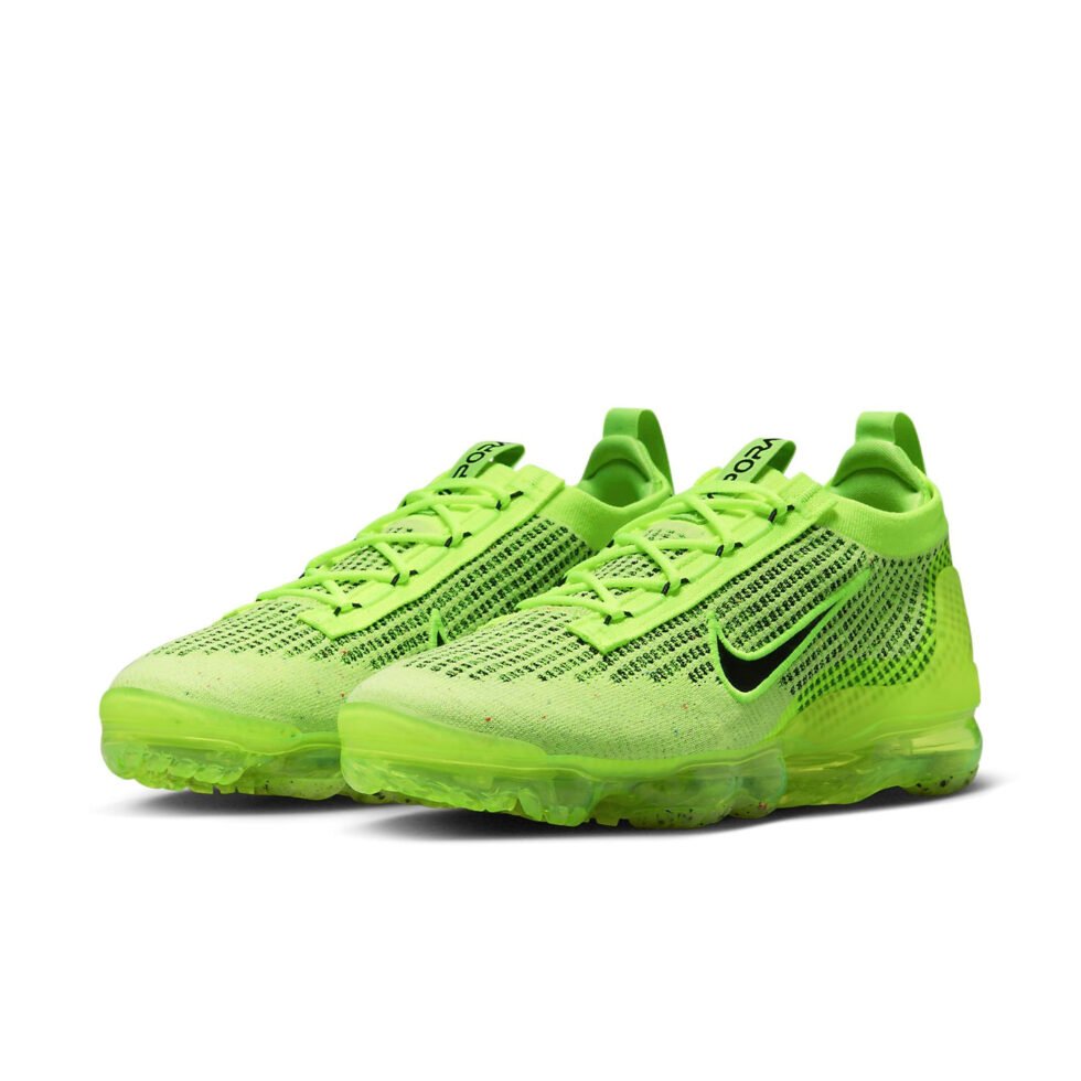 Nike Air VaporMax 2021 Flyknit Next Nature 'Volt Black' FD0761-700 - Image 3