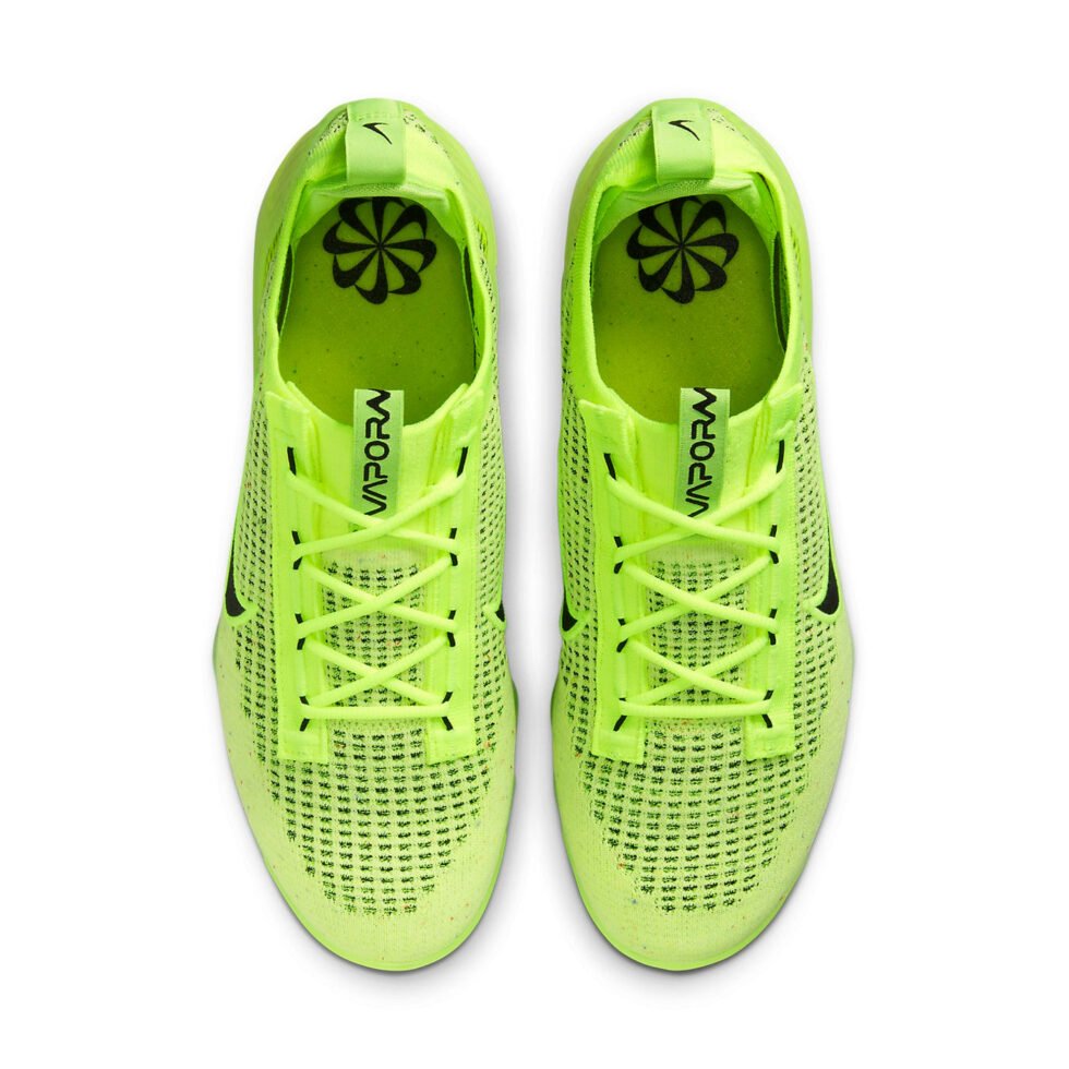 Nike Air VaporMax 2021 Flyknit Next Nature 'Volt Black' FD0761-700 - Image 4