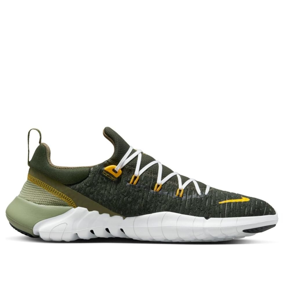 Nike Free Run 5.0 Next Nature 'Sequoia University Gold' FD0786-300 - Image 2